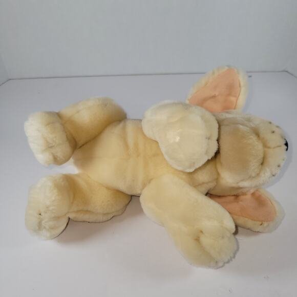 Plush Lab Puppy Dog Stuffed Animal Cream 9" Soft Toy - Picture 11 of 13